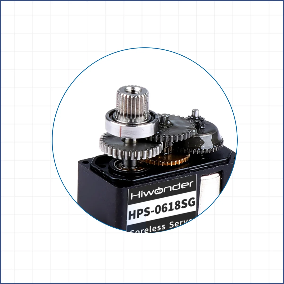 Responsive coreless motor