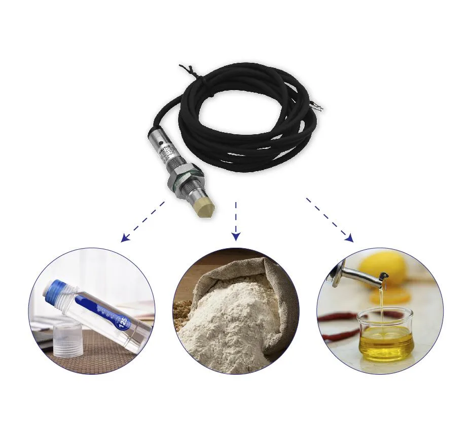 Viscous and low-corrosive media detection