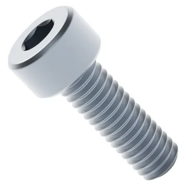 2800 Series Zinc-Plated Steel Socket Head Screw (M4 x 0.7mm, 12mm Length)