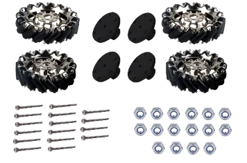 6"Mecanum wheel set