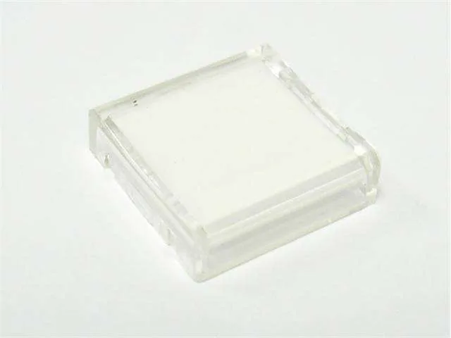 Square White Lens and Diffuser Kit for Switch, 18 x 18 mm, IP65