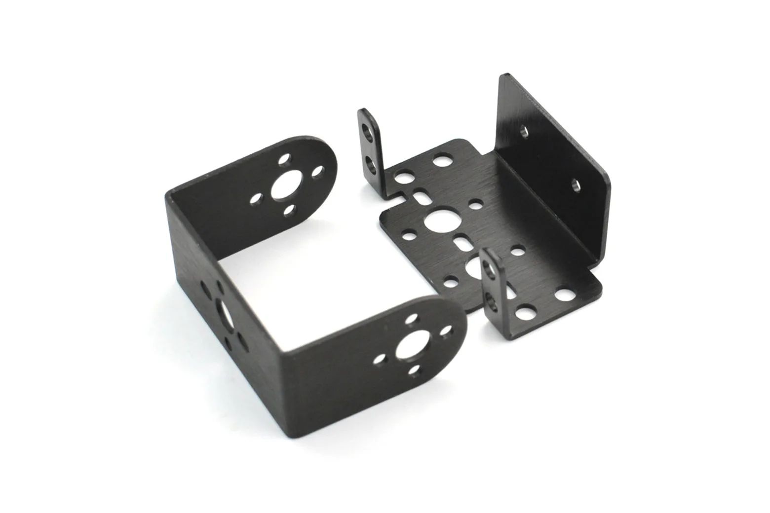Pan and Tilt Kit (Black Anodized, No Servos)
