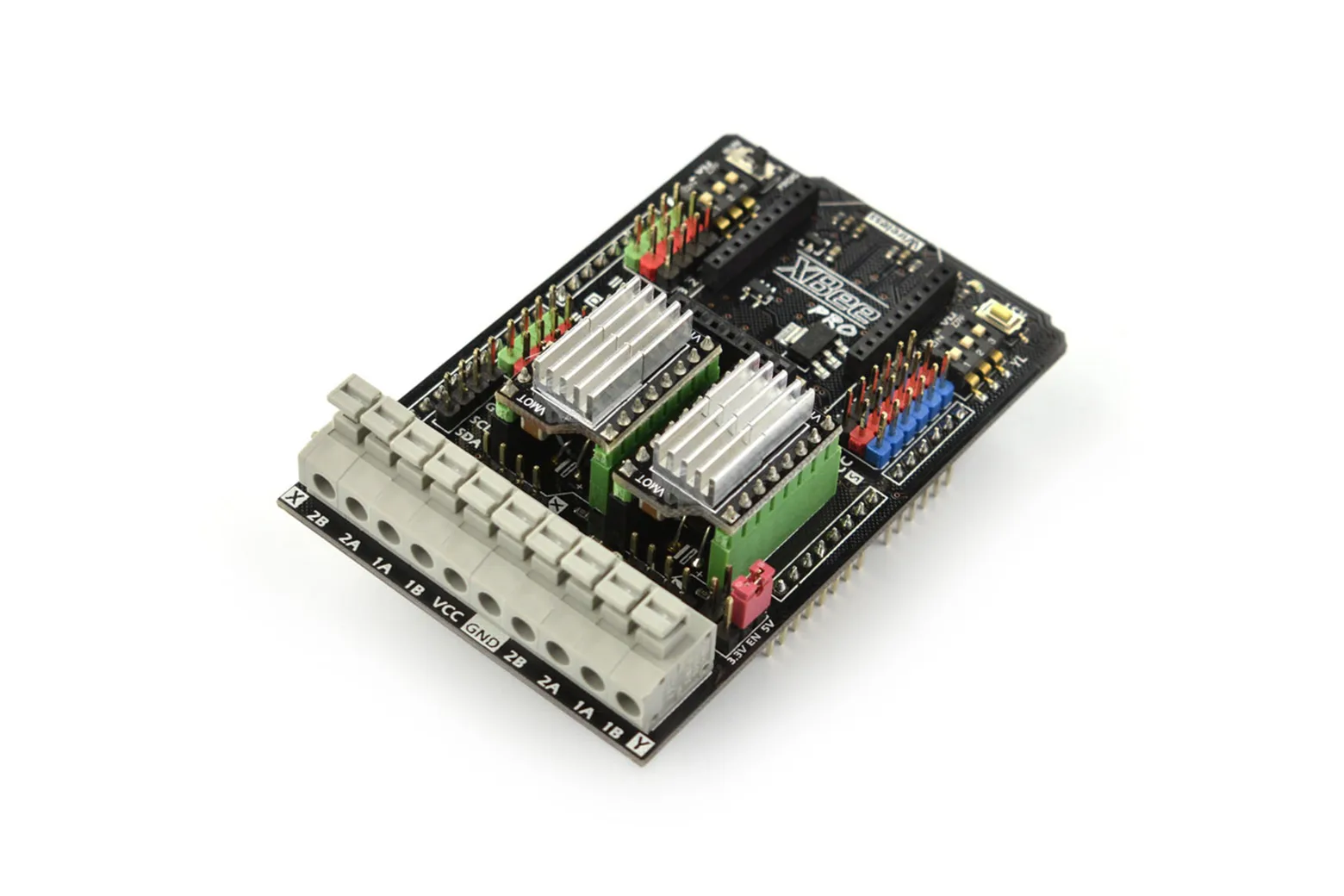Gravity: Dual Bipolar Stepper Motor Shield for Arduino (DRV8825)