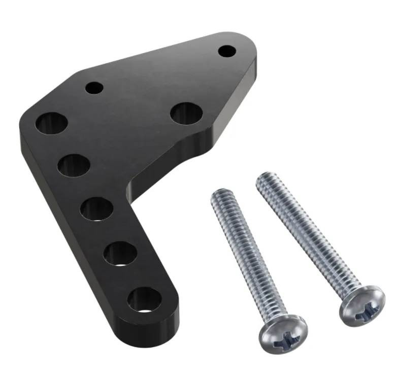 Acetal Plastic Mount for TT Right Angle Gear Motor (1-1)
