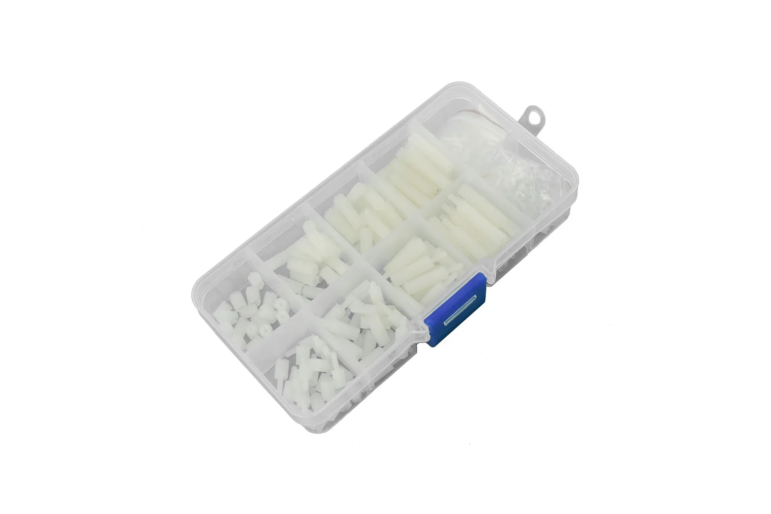 White Nylon Screw and Mounting Kit (M2, 260 PCS)