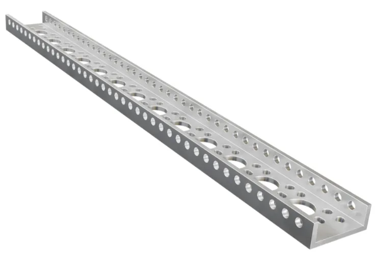 3143 Series Mini Low-Side U-Channel (13 Hole, 336mm Length)