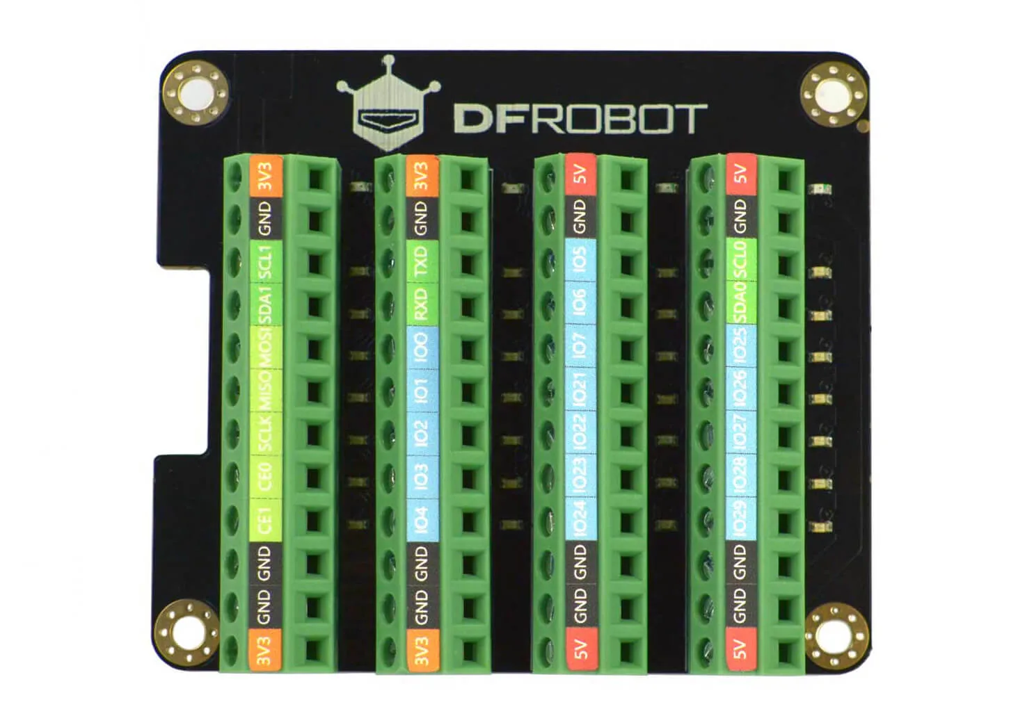 Secure screw terminal breakout