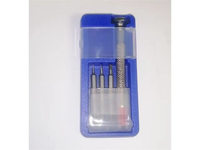 6-Piece Mini Precision Screwdriver Set with Phillips and Flat Heads