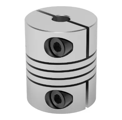 6002 Series Flexible Clamping Shaft Coupler (5mm Round Bore to 5mm Round Bore)