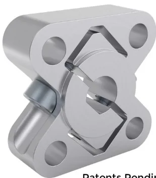 3311 Series Thru-Hole Sonic Hub (6mm D-Bore)