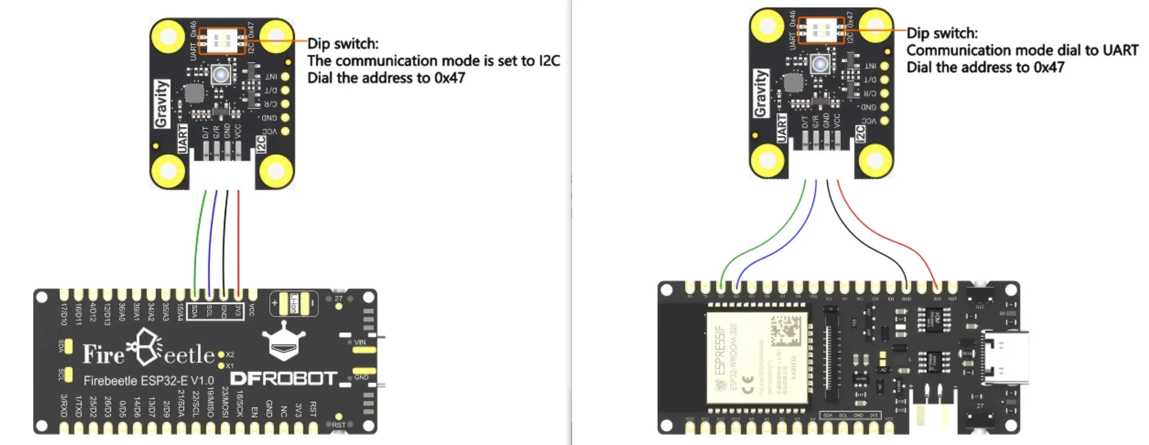 Dual I2C and UART interfacing
