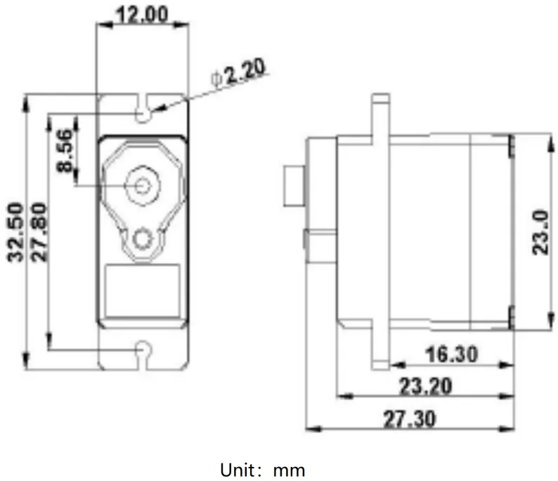 Compact form factor and dimensions