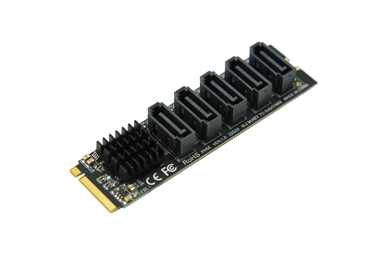 M.2 M Key to SATA3.0 Expansion Board compatible with LattePanda Sigma