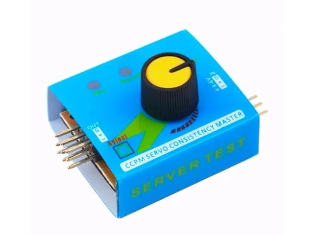 3-Channel Manual Servo Tester and ESC Controller