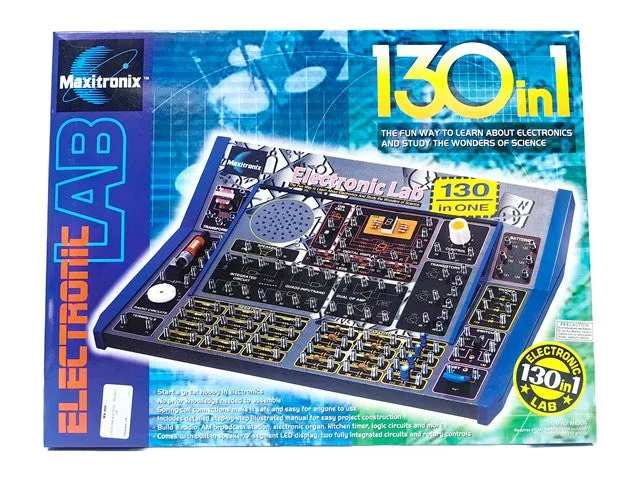 Maxitronix 130-in-1 Electronic Project Lab MX-906