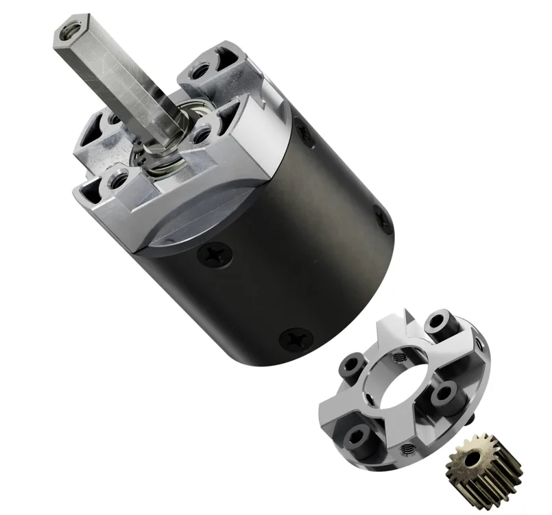 7103 Series Planetary Gearbox (13.7:1 Ratio, 24mm Length 8mm REX Shaft)
