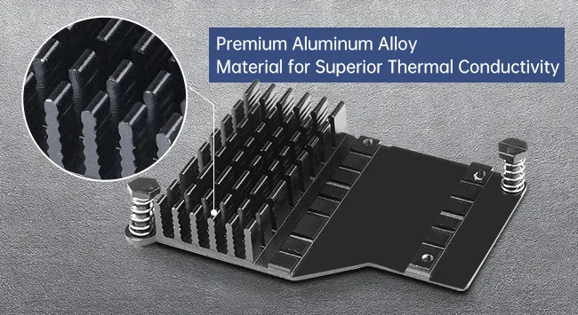 Integrated aluminium alloy base
