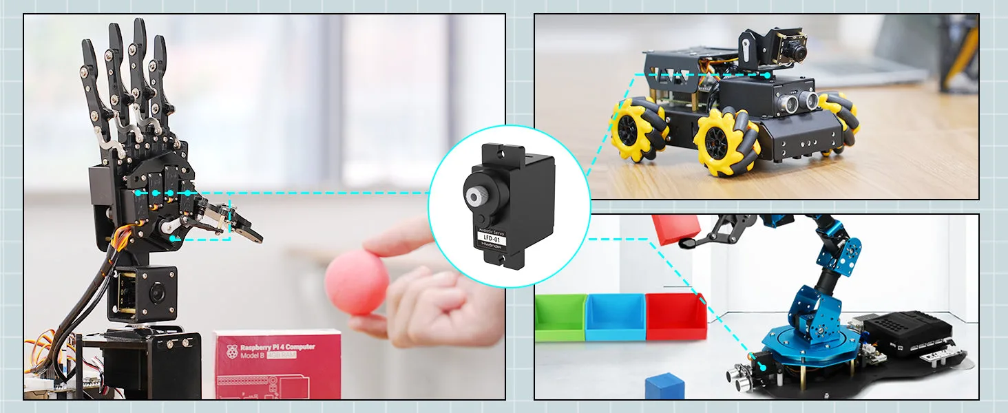 Versatile robotics applications