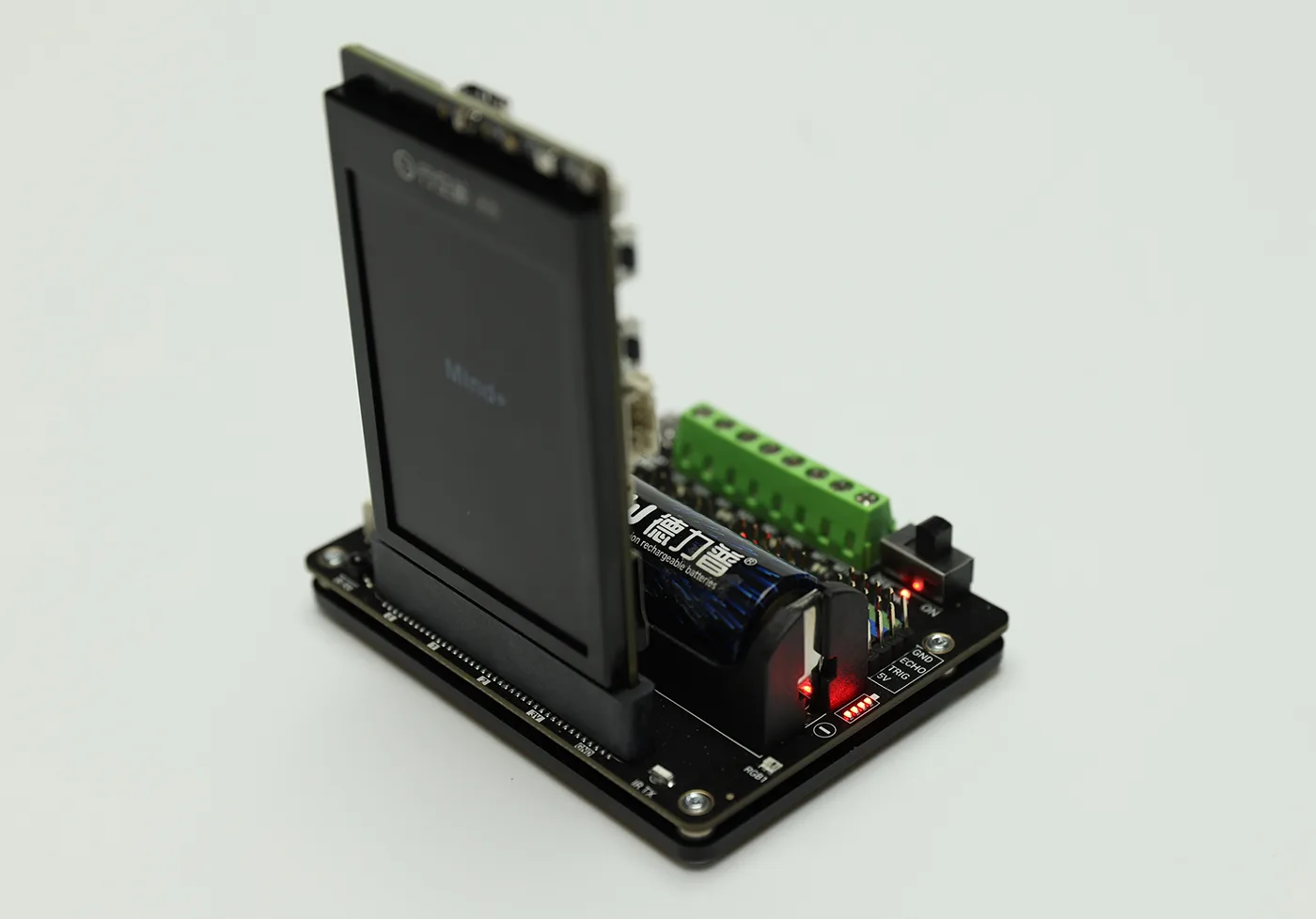 Integrated motor driver and battery management