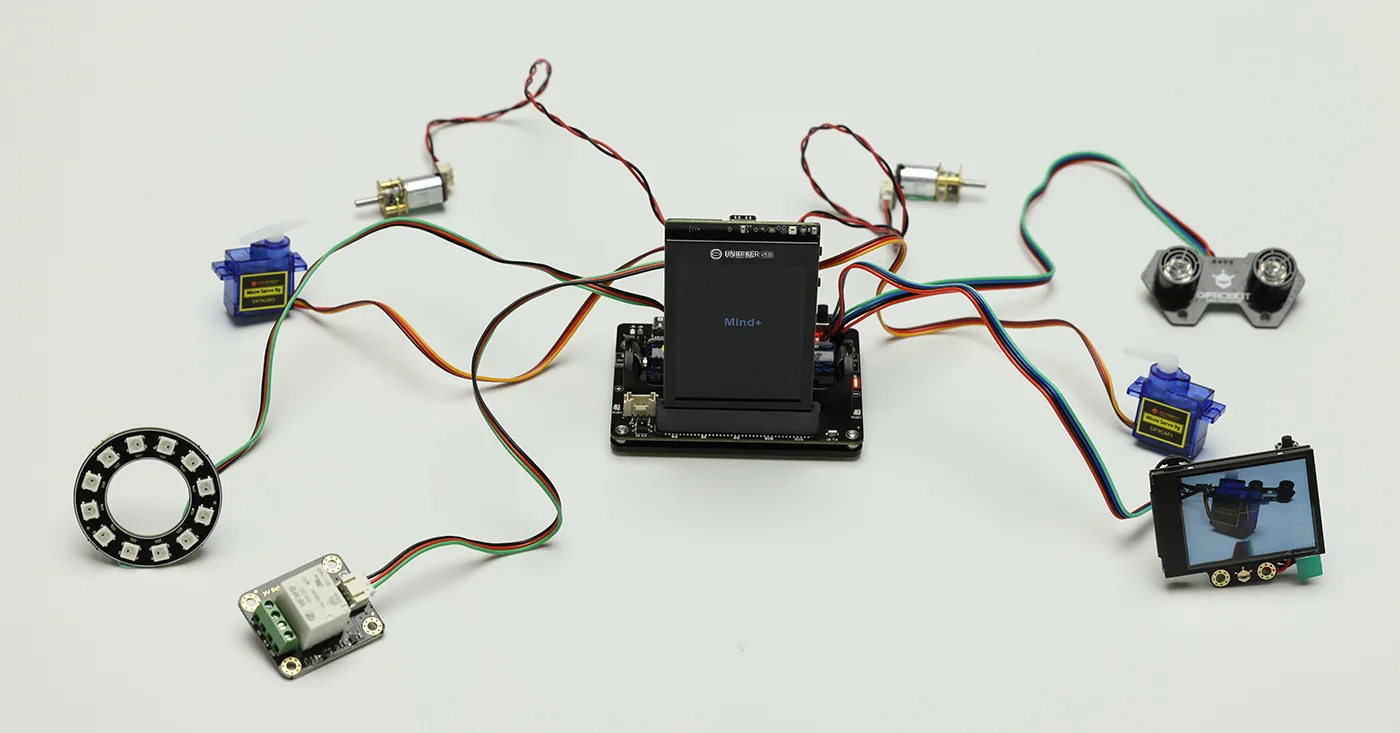 Extensive peripheral and sensor connectivity