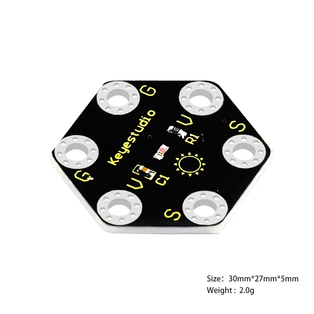 Analogue light intensity detection