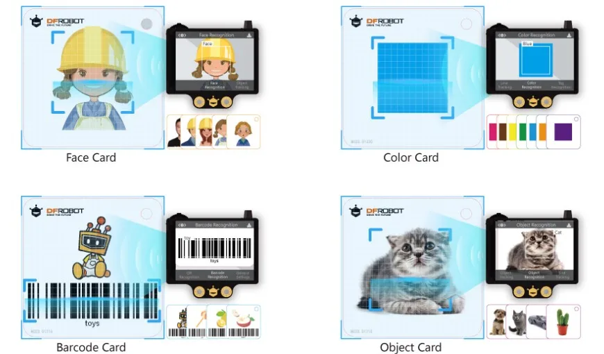 Comprehensive AI teaching cards