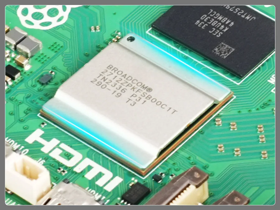 Upgraded Broadcom CPU performance