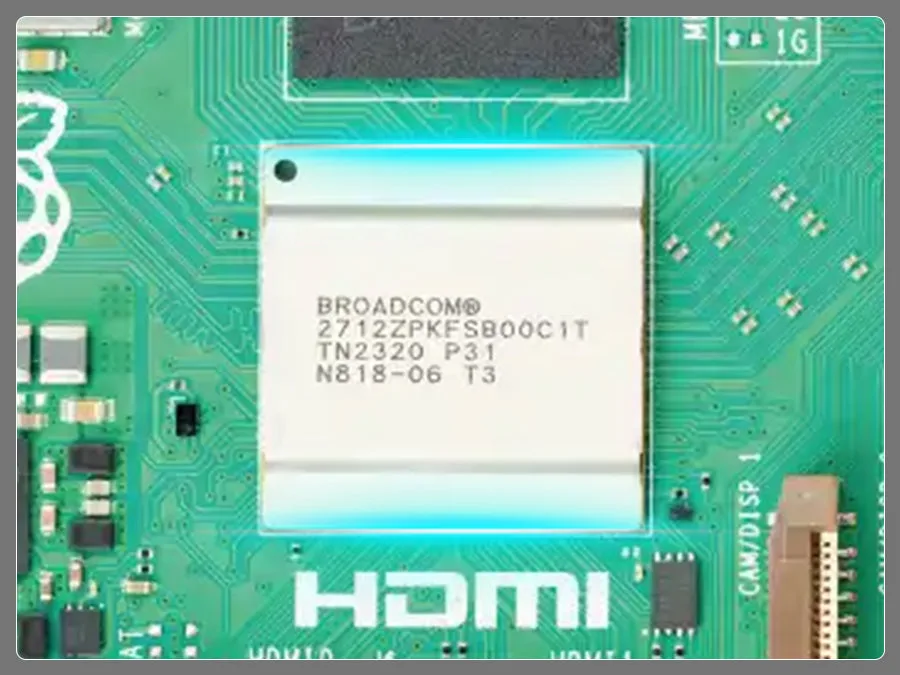 Enhanced VideoCore graphics