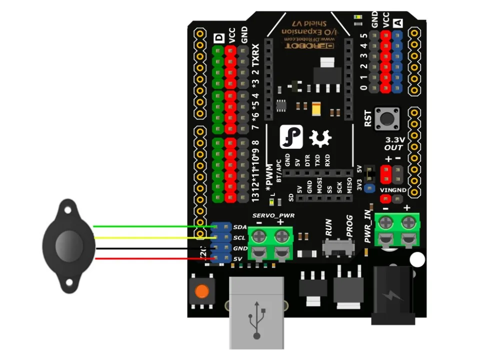 Straightforward I2C Arduino integration