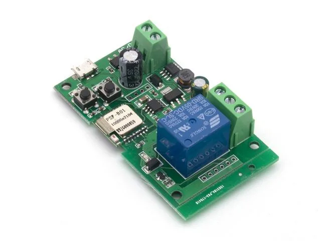 1-Channel Inching and Self-Locking WiFi Smart Switch Module