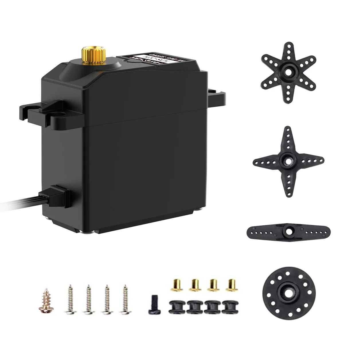 Hiwonder Serial High Voltage Bus Servo HTS-21H Anti-burning and Anti-blocking Intelligent Serial Port High Torque High Precision with Feedback Dedicated for Robot Gripper Claw
