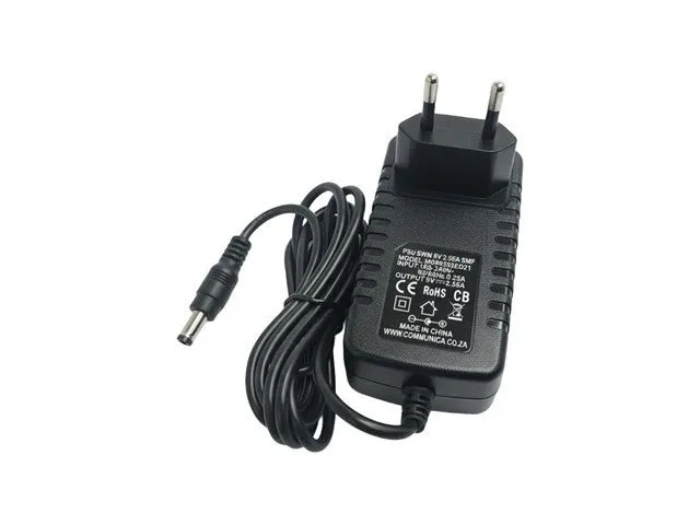 9V DC 2.55A Switch Mode Power Supply with 2.1mm Plug