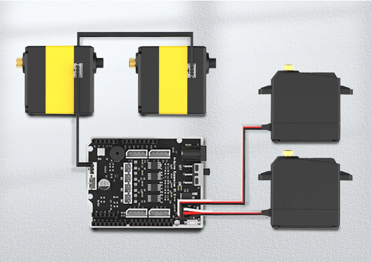 Dual servo interface support