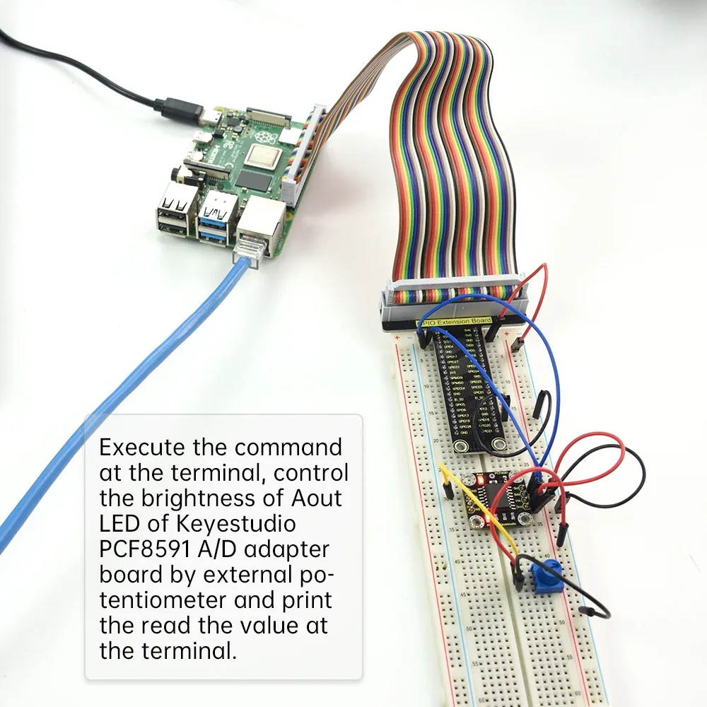 Solderable analog output port