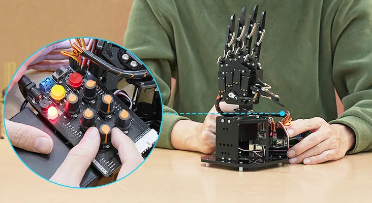 Real-time knob potentiometer control