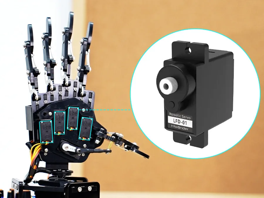 Durable anti-blocking servos