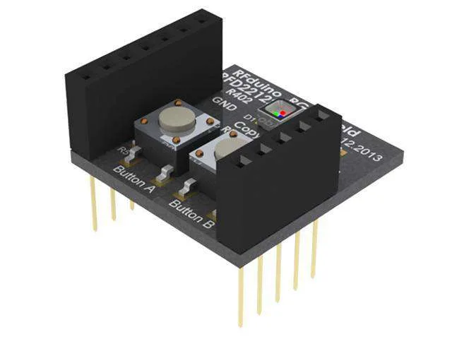 RFduino RGB LED and Push Button Shield (RFD22122)