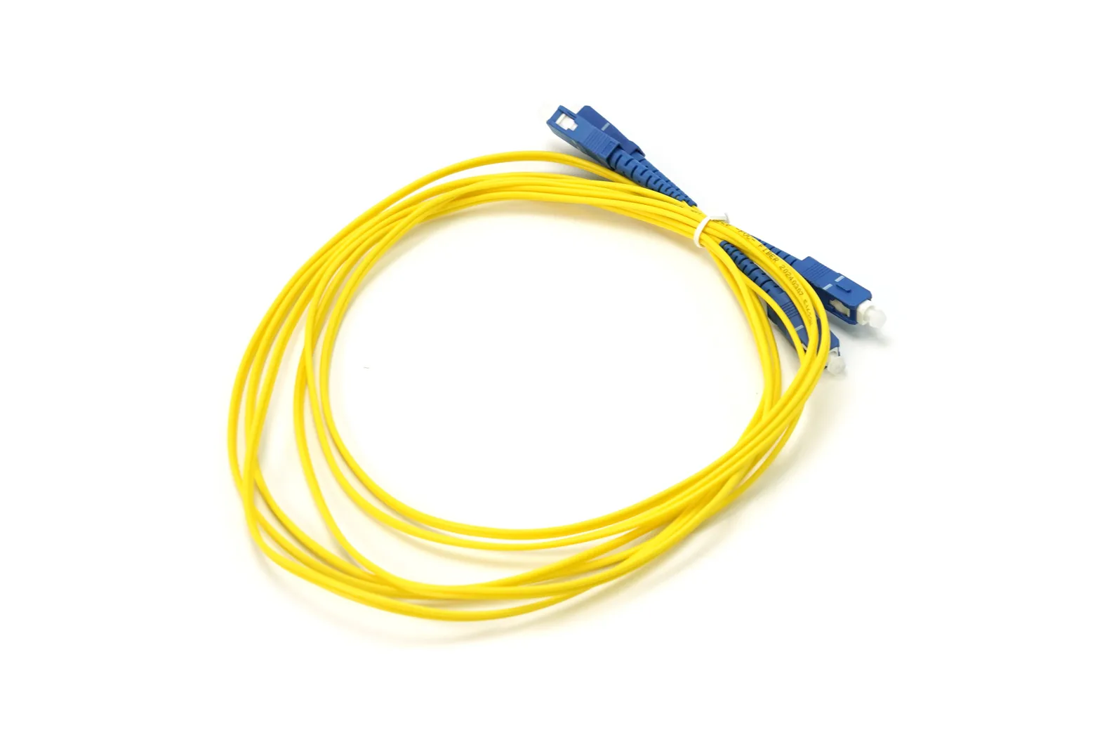 3mm SC-SC Single Mode Duplex Fiber Jumper (3m)