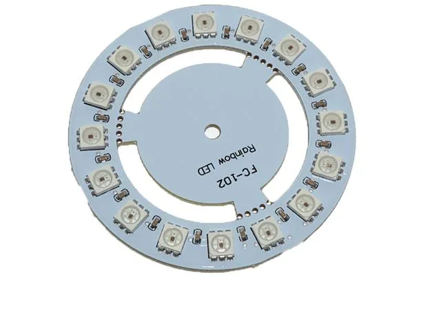 WS2812 16-LED RGB Ring Module, 60 mm, 5 V