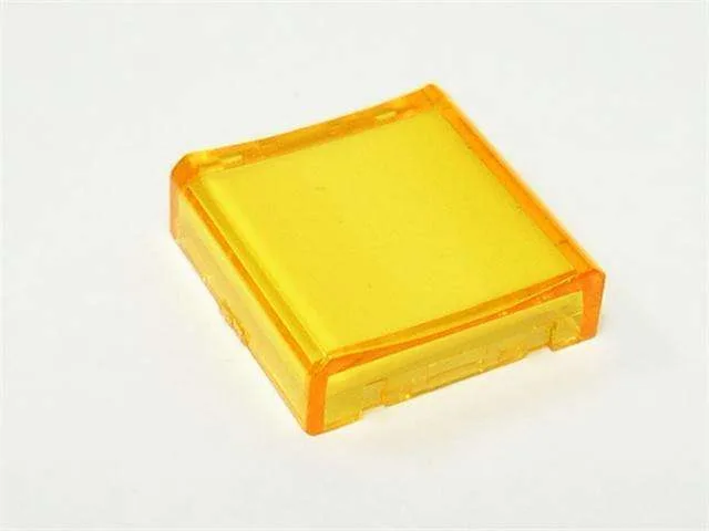 Yellow Square Lens and Diffuser Kit, 18 x 18 mm, IP65