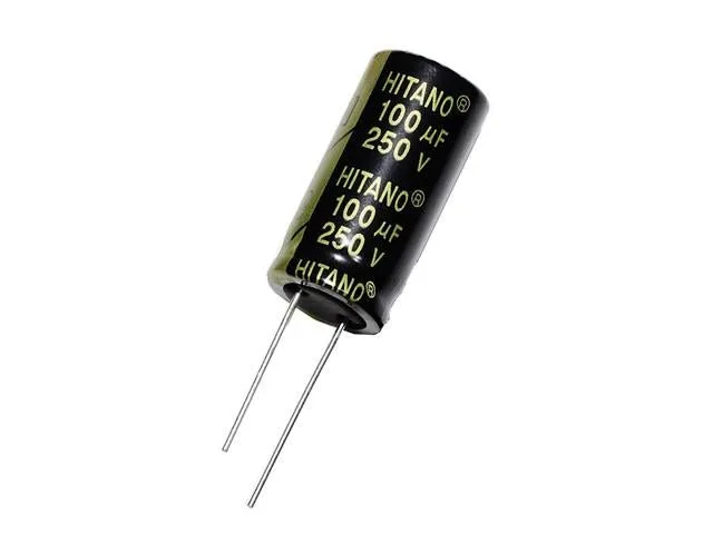 Hitano 220uF 50V Low Impedance Radial Electrolytic Capacitor