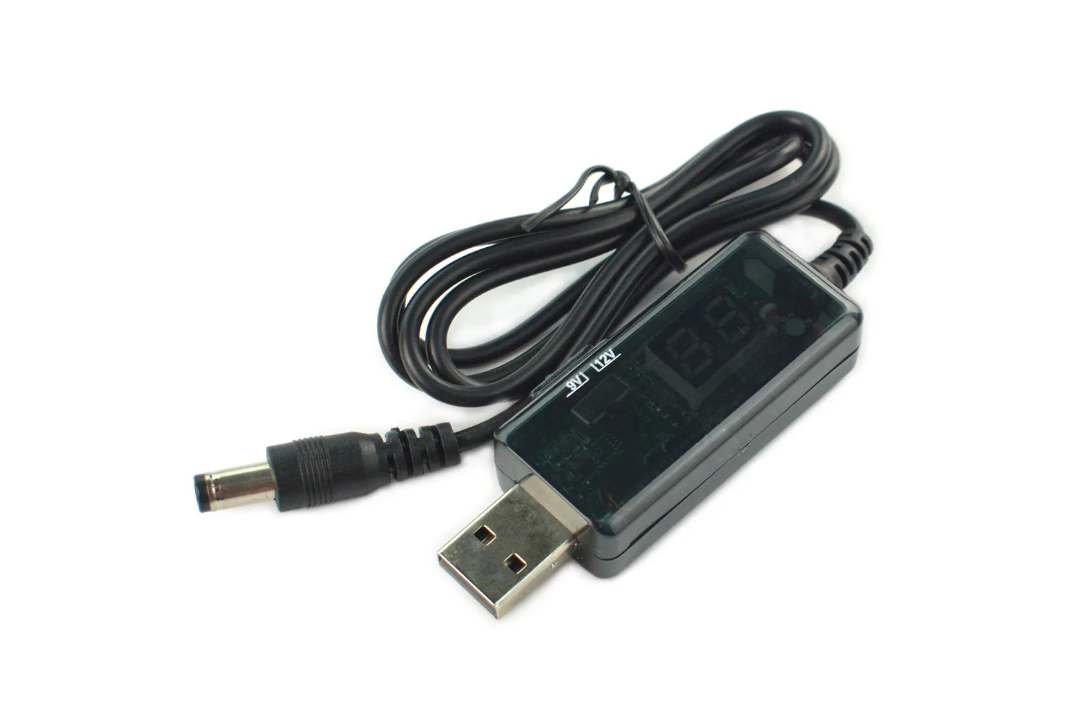 USB Step-up Boost Converter (5V to 9V/12V, LED Display)