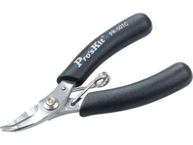 Pro'sKit 1PK-501C 100mm Micro Bent Nose Pliers