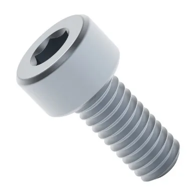2800 Series Zinc-Plated Steel Socket Head Screw (M4 x 0.7mm, 9mm Length)