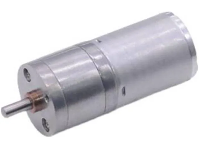 12V DC Geared Motor, 12 RPM, 4mm Shaft