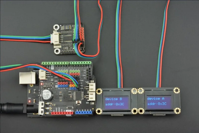 Expandable cascading up to 64 devices