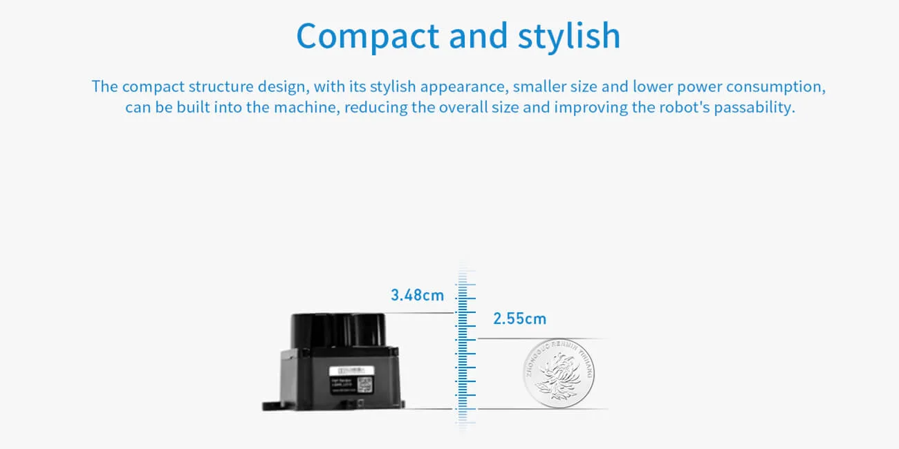 Compact and lightweight design