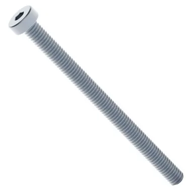 2804 Series Zinc-Plated Steel Low Profile Socket Head Screw (M4 x 0.7mm, 55mm Length)