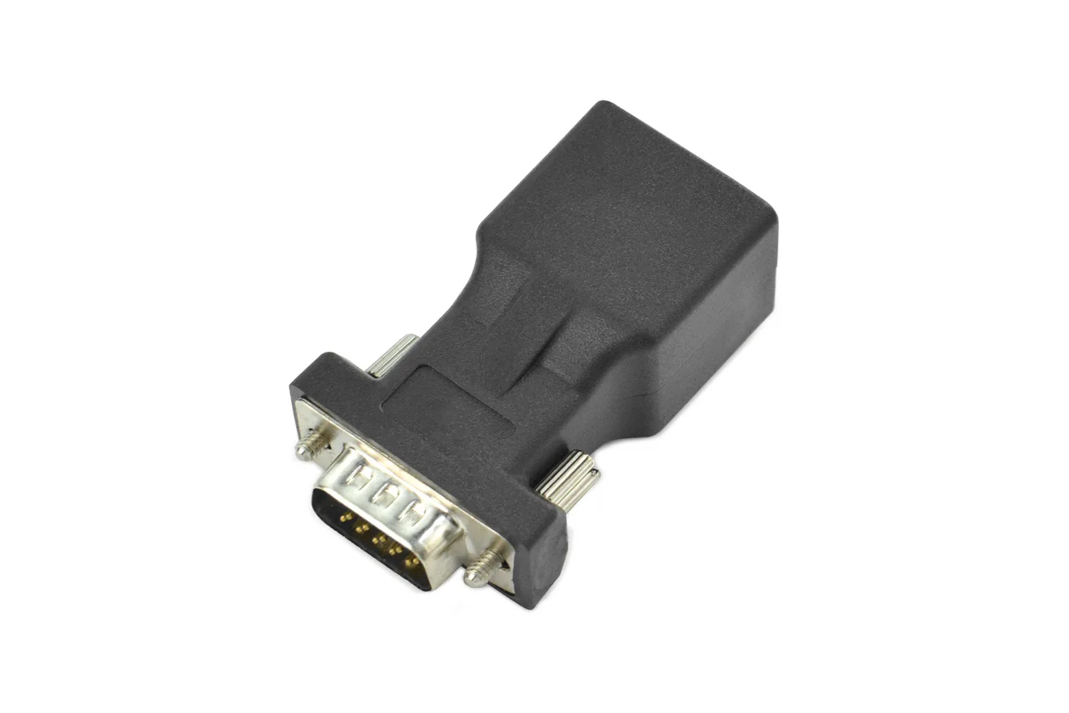 DB15 Male to RJ45 Female VGA Adapter (CAT5/CAT6, 20m)