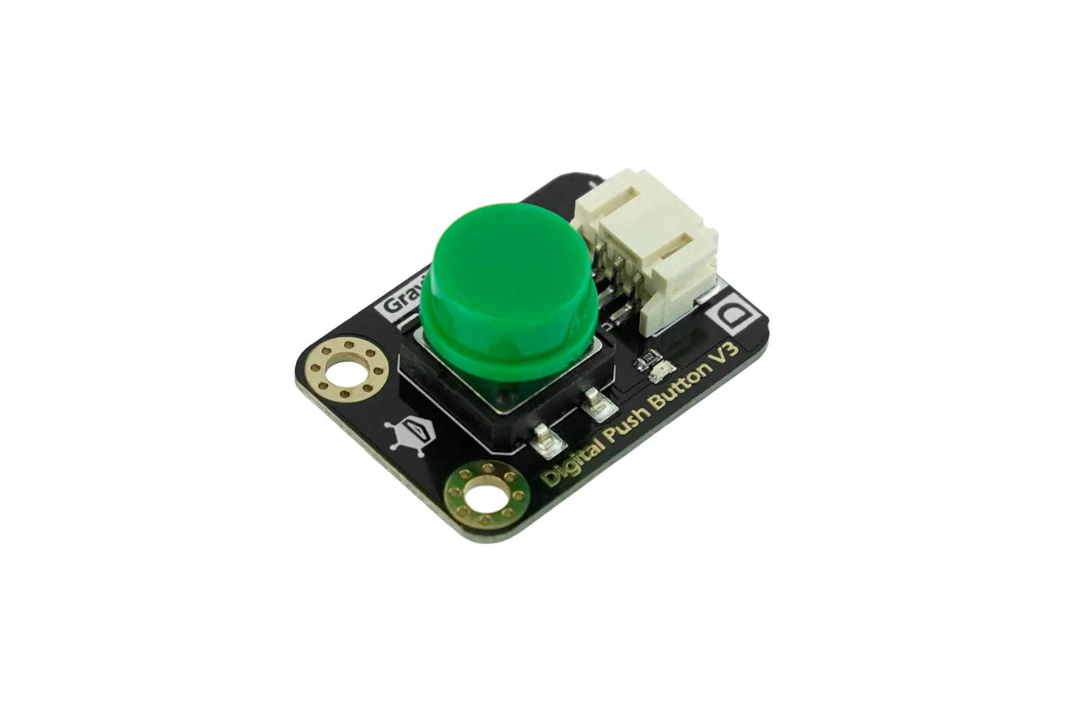 Gravity: Digital Push Button (Green)